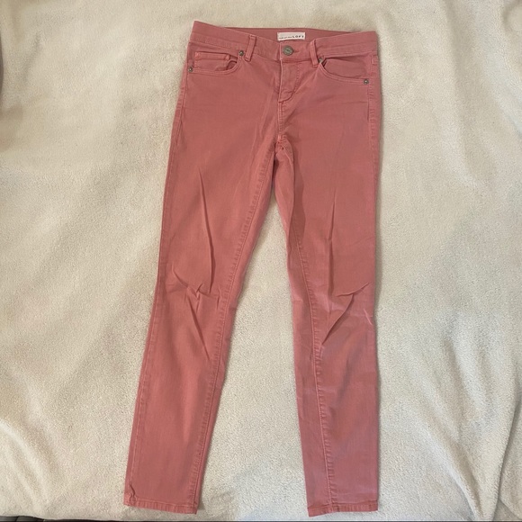 LOFT Pink Modern Skinny Jeans - Picture 3 of 4